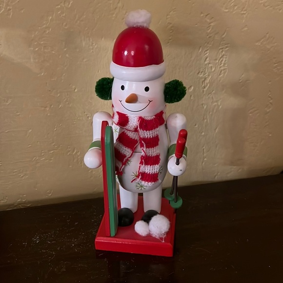 Holiday Snowman Nutcracker Poshmark